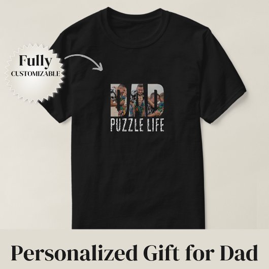 Papa Puzzel Leven T-shirt