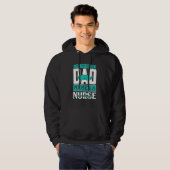 Papa Raises A Nurse Hoodie (Voorkant volledig)