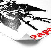 Papa Ratzi Foto Afdruk (Hoek)