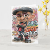Papa Redt Het Kaart (Gele Bloem)