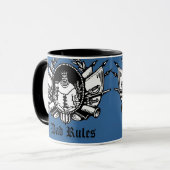 Papa Regels. Mok (Voorkant links)
