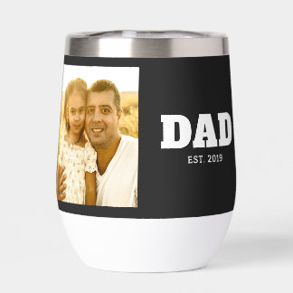 Papa Richtte Krachtige Zwarte Foto Op