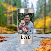 Papa Richtte Kühne Moderne Zwarte Foto Op