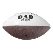 Papa Richtte Mininal Black Script 3 Foto op American Football (Gedraaid 270)