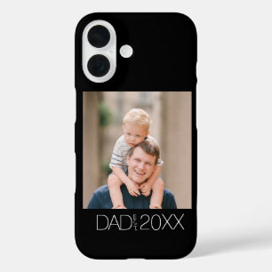 Papa Richtte Moderne Foto Op  iPhone 16 Hoesje