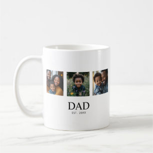 Papa Richtte Moderne Minimalistische 3 Foto Koffiemok