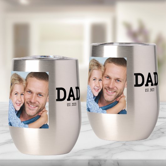 Papa Richtte Zwarte Foto Op