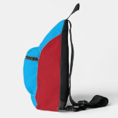 Papa [Rode verweerde tekst] Sling Bag (Rechts)