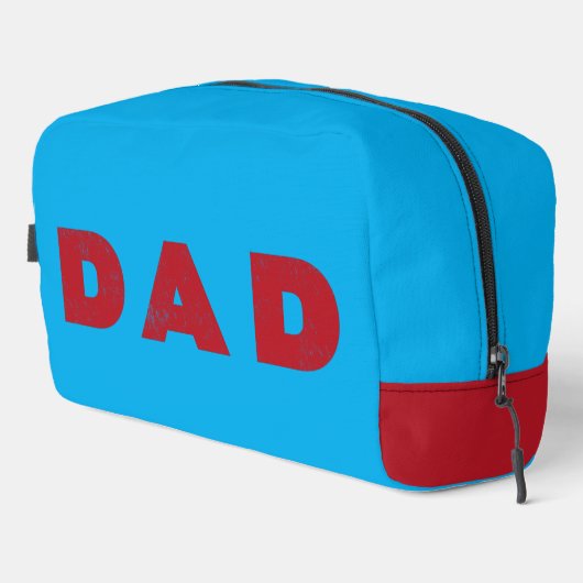 Papa [Rode verweerde tekst] Toilettasje (Rechterhoek)
