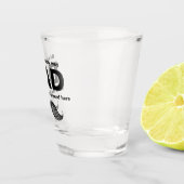 Papa roept de Shots | Funny Shot Glass for Dad Shot Glas (Rechts)