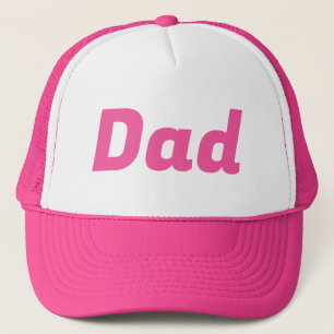 Papa  Roze & Wit Trucker Pet