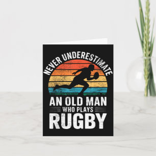 Papa Rugby Speler Vader Rugby Kaart