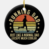 Papa runnen als een normale vader, behalve veel keramisch ornament (Achterkant)