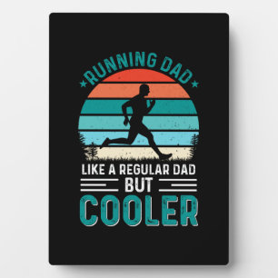 Papa runnen fotoplaat