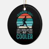 Papa runnen keramisch ornament (Links)