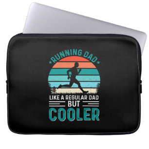 Papa runnen laptop sleeve