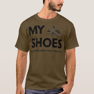 Papa runnen net als normale pa die II runt T-shirt