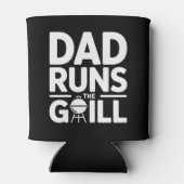 Papa runt de grill leuke BBQ Blikjeskoeler (Achterkant)