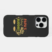 Papa’s Fishing Buddies Personalized grandkids Name iPhone Hoesje (Achterkant horizontaal)