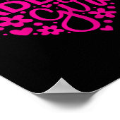 Papa &#; s Meisje - Vader &#; s Day Idee voor een Poster (Hoek)