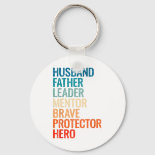 Papa S Voor Mannen  Echtgenoot Retro Daddy Vaders Sleutelhanger