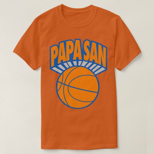 PAPA SAN MIDTOWN-STIJL T-SHIRT (Design voorkant)