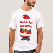 Papa Santa Mannen Shirt (Voorkant)