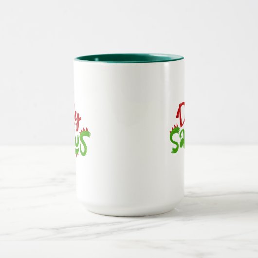 Papa Saurus Dinosaur Lettering Mok (Midden)