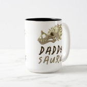 Papa Saurus Dinosaur Mok (Voorkant rechts)
