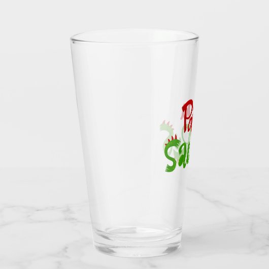 Papa Saurus Graphic Glas (Rechts)