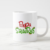 Papa Saurus Graphic Grote Koffiekop (Rechts)