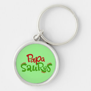 Papa Saurus Graphic Sleutelhanger