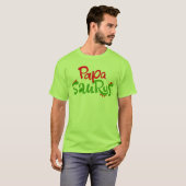 Papa Saurus Graphic T-shirt (Voorkant volledig)