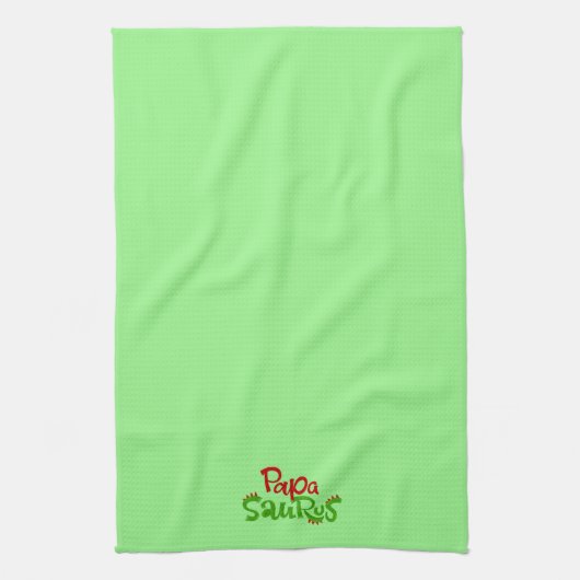 Papa Saurus Graphic Theedoek (Verticaal)