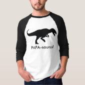 PAPA-saurus Lange T-shirt (Voorkant)