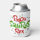 Papa Saurus Rex Blikjeskoeler (Blikje Voorkant)