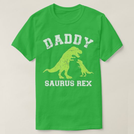 Papa saurus rex dinosaur vaderdag cadeau voor da t-shirt (Design voorkant)