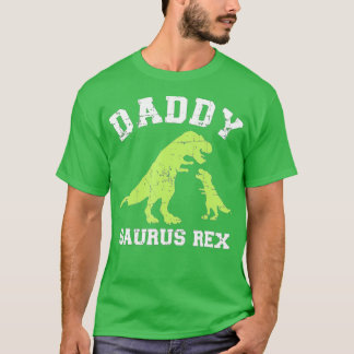Papa saurus rex dinosaur vaderdag cadeau voor da t-shirt