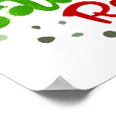 Papa Saurus Rex Illustratie Poster (Hoek)