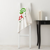 Papa Saurus Rex Illustratie Sherpa Deken (In situ)