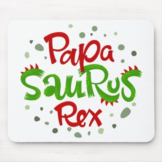 Papa Saurus Rex Muismat (Voorkant)