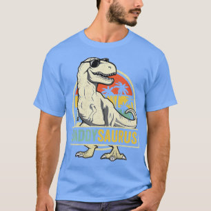 Papa saurus T Rex Dinosaur Mannen DadSaurus Family T-shirt