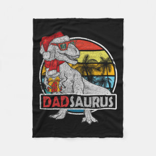 Papa Saurus T Rex Dinosaurus Familie Bijpassende K Fleece Deken