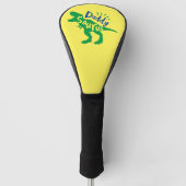 Papa Saurus T-Rex Silhouette Golfheadcover (Voorkant)