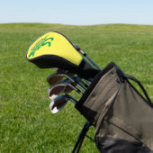 Papa Saurus T-Rex Silhouette Golfheadcover (Insitu)