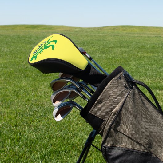 Papa Saurus T-Rex Silhouette Golfheadcover (Insitu)