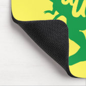 Papa Saurus T-Rex Silhouette Muismat (Hoek)