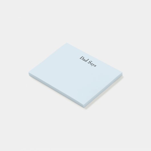 Papa Says Post-it® Notes (Schuin)