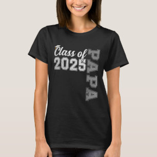 Papa Senior 2025 Trots Papa Van Een Cl Van 2025 Af T-shirt