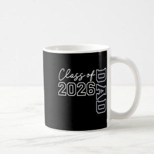 Papa senior 2026 klas van 2026 seniors afstuderen koffiemok